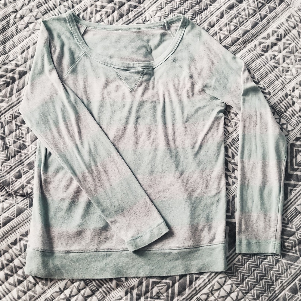 Mint & Heather Boatneck Sweater